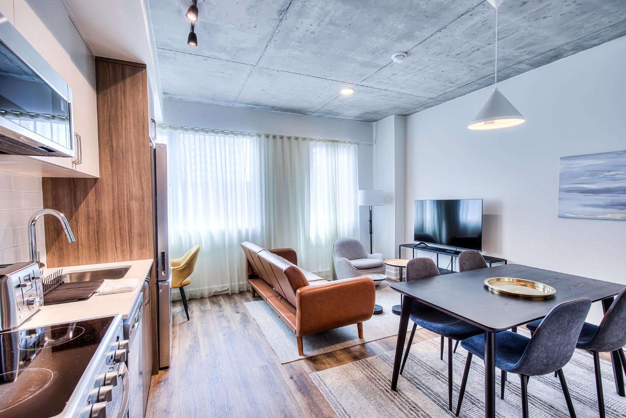 2Br+Gym For Vip Corporate & Students Downtown Mtl Apartment Монреал Екстериор снимка